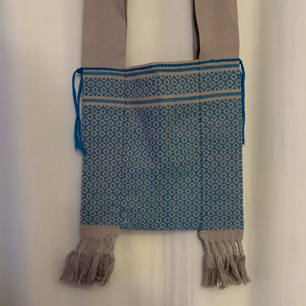 3 for $25! Blue‎ and Beige Patterned Women's canvas  Bag